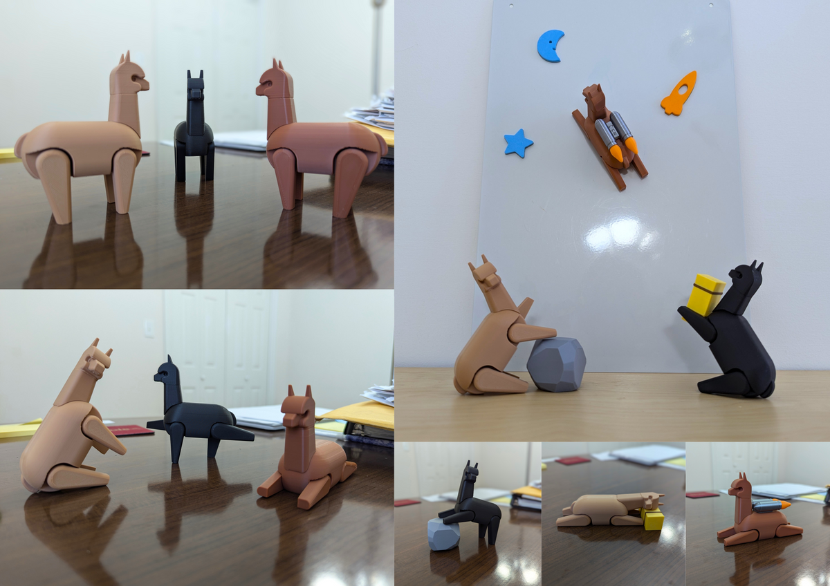 Alpaca Props Alpaca Accessory Commission (Deposit) – Lazy Alpaca Creations